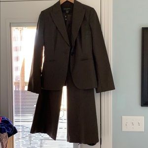 Banana republic Brown pinstripe blazer size 6